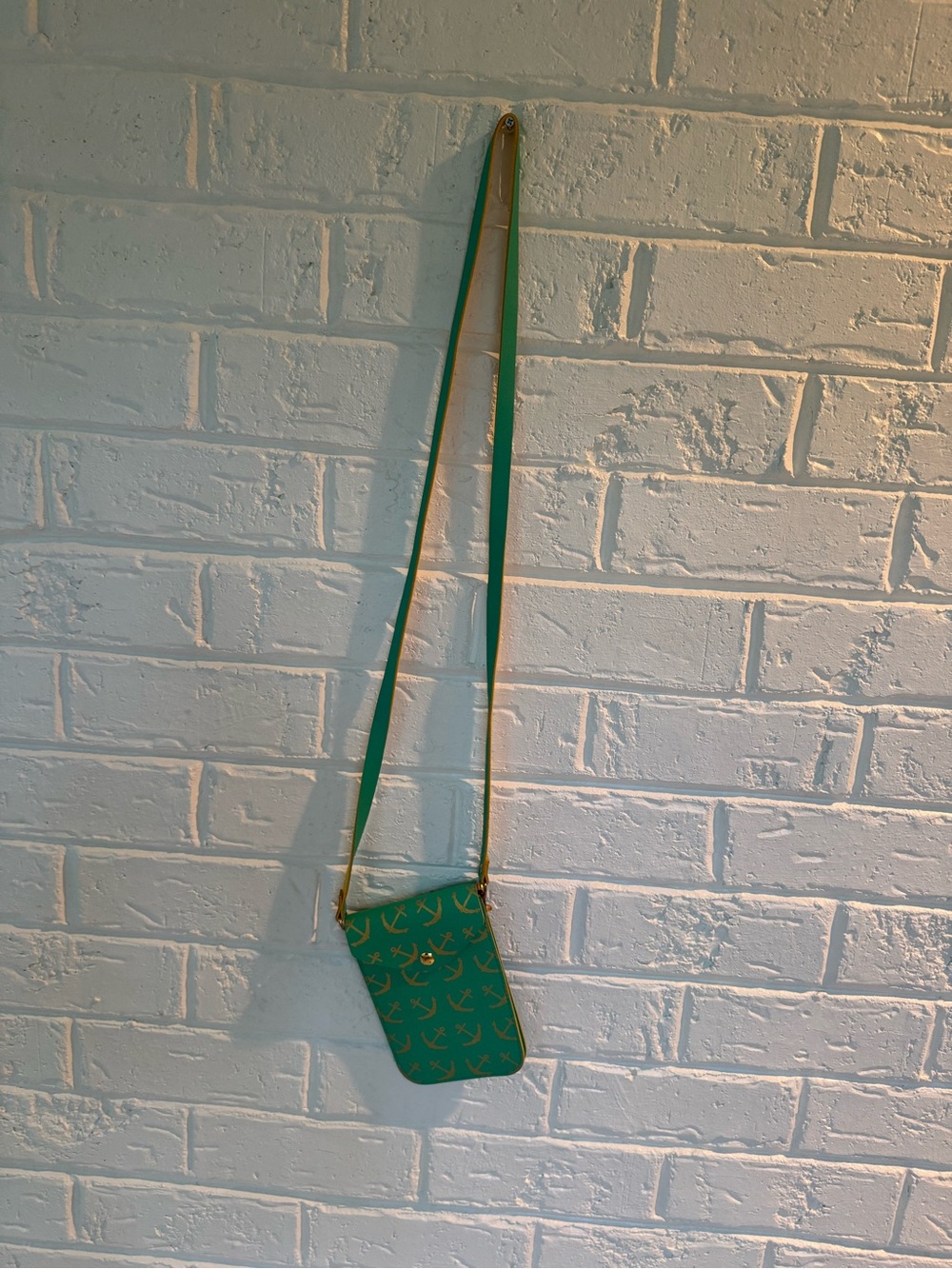 Top it off Crossbody Phone Bag with Gold Accent